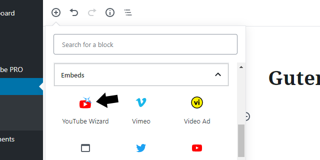 Gutenberg Block Editor